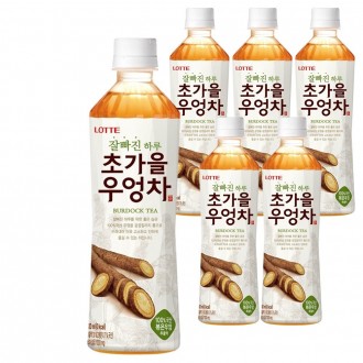 Trà ngưu bàng đầu thu Lotte 500ml x 6PET