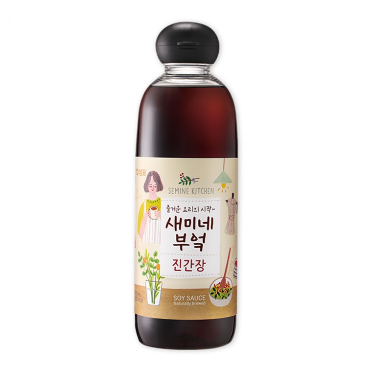 Nước tương đen Sempio Sammy's Kitchen 830ML