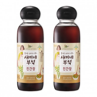 Nước tương đen Sempio Sammy's Kitchen 450ML x 2