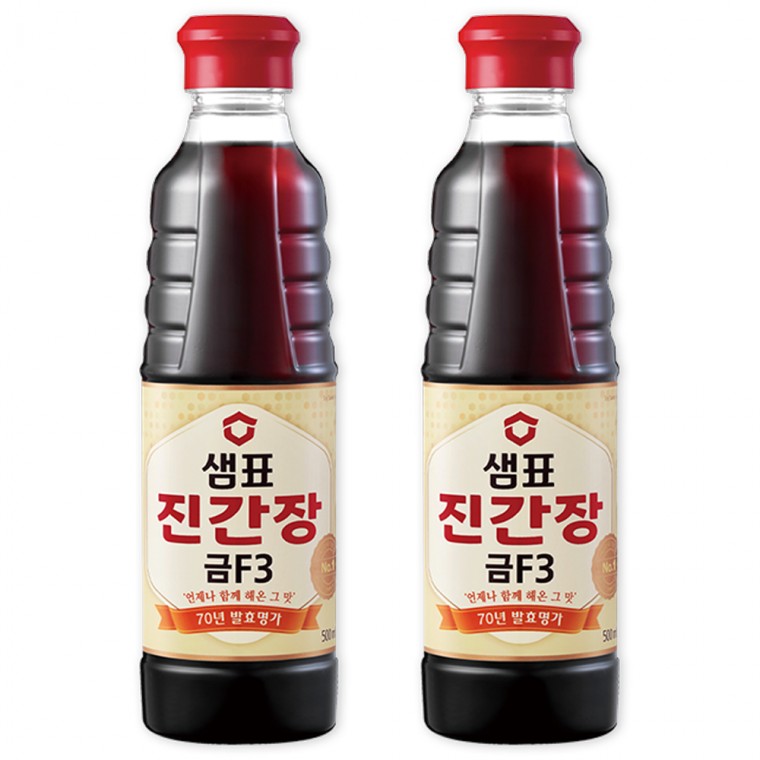 Nước tương đen Sempio Geum F3 500ML x 2