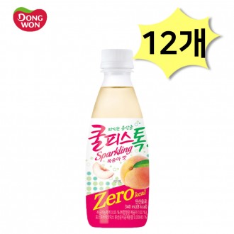 Dongwon FnB Cool Pistok Zero Hương Đào Lấp Lánh 340ml