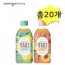 Trà ô long đào Woongjin Teazle Zero 500 & Trà xanh Yuza Zero 500ml