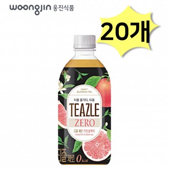 Trà đen Woongjin Teazle Zero Bưởi 500ml