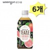 Trà đen Woongjin Teazle Zero Bưởi 500ml