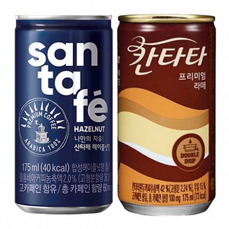 Santa Fe Hazelnut 175ml + Cantata Latte (60 lon)