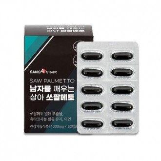 Sang-A Pharmaceuticals Sang-A Saw Palmetto đánh thức nam giới 1000 mg x 60 viên, dùng trong 2 tháng