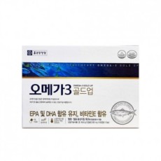 Chong Kun Dang Health - Omega 3 Gold Up 920mg x 180 viên, dùng 6 tháng