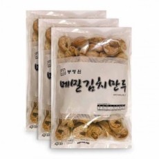 Bánh bao kim chi kiều mạch Bongpyeongwon 1,5kgx2 túi (30gx100 miếng) dùng để kinh doanh bánh bao