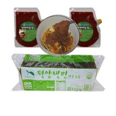 Okcheon Pyeongyang Naengmyeon Bibim Set (naengmyeon 2kg + sốt bibim 1kg) 10 phần