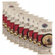 Baekseol) Mì soba kiều mạch (mì khô) - 1 hộp (400g x 10 miếng), 40 phần ăn