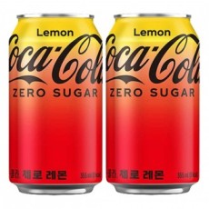 Coca-Cola Zero Lemon 355ml x 48 lon (24 lon x 2 hộp)