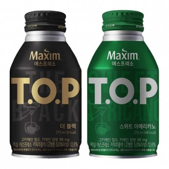 Dongseo Maxim TOP 275ML ​​​​20 lon The Black + 20 lon Sweet Americano (tổng cộng 40 lon)