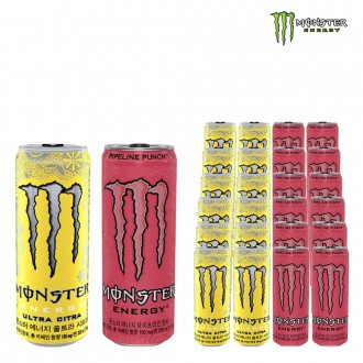 Monster Energy Citra 355 & Pipeline 355ml