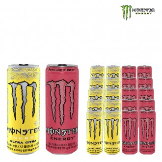 Monster Energy Citra 355 & Pipeline 355ml