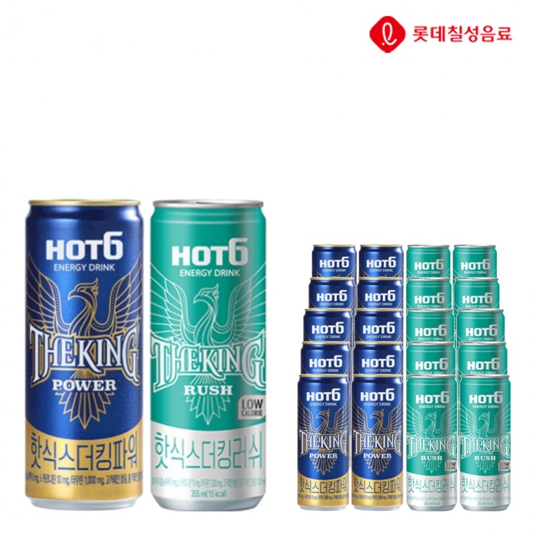 Vịt Vịt Lotte Chilsung Power 355 & Lush 355ml