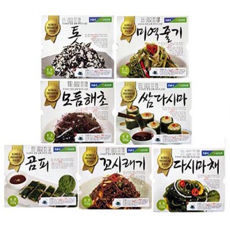 7 bó rong biển - 250g rong biển các loại + 250g rong biển + 250g rong biển + 250g rong biển + 300g thân rong biển + 300g rong biển + 200g rong biển hijiki