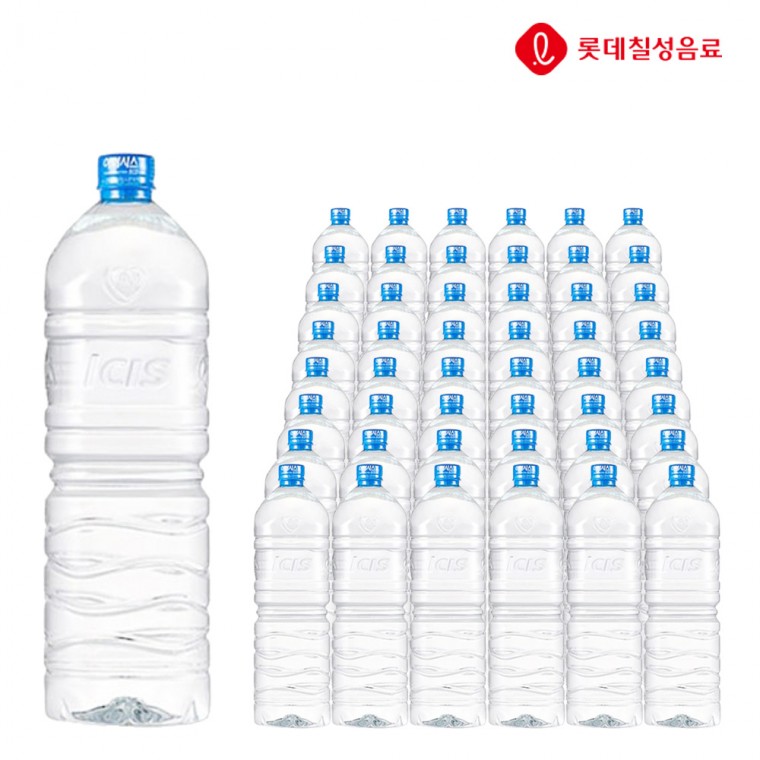 Lotte Chilsung Isis Eco 2L x 48 nước đóng chai 2 lít nước khoáng đóng chai nước giao hàng nước giao hàng nước uống nước suối