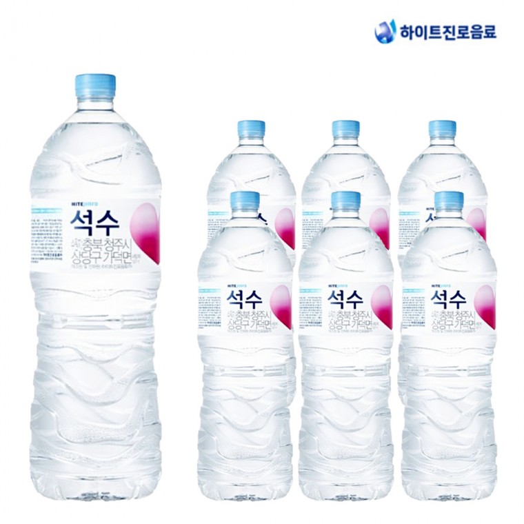 Jinro Seoksu trắng 2L x 6 nước đóng chai 2 lít nước khoáng nước đóng chai nước giao hàng uống nước suối