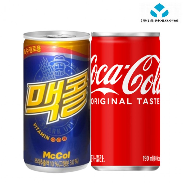 Coca Cola 190ml + McCall 190ml x (mỗi loại 15) tổng cộng 30