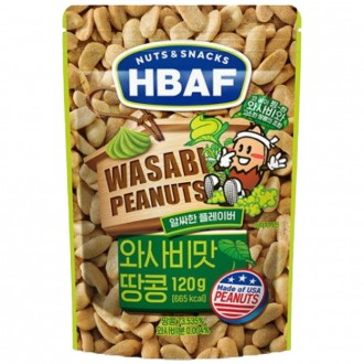 Đậu Phộng Hương Wasabi HBAF 120g x 3 túi