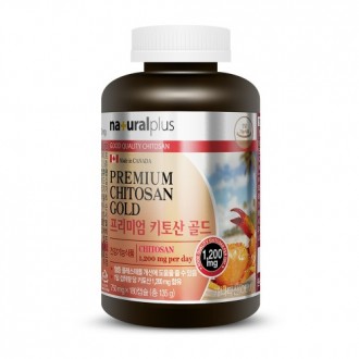 Natural Plus - Premium Chitosan Gold 750mg x 180 viên, dùng 3 tháng