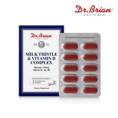 Phức hợp cây kế sữa & vitamin B của bác sĩ Brian (30 viên)