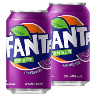 Fanta Nho 355ml x 24 lon