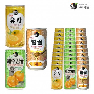 Daeil Chammalk Jeju Quýt 175 & Yuzu 175 & Mật Ong 175ml