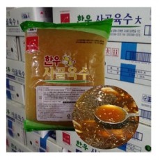 Nước dùng mì lạnh xương bò Hàn Quốc (số lượng lớn) - 1 hộp (3,5 kg x 3 gói) dành cho đặc sản mì lạnh