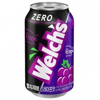 Nongshim Welch's Zero Grape Flavor 355ml x 24 lon