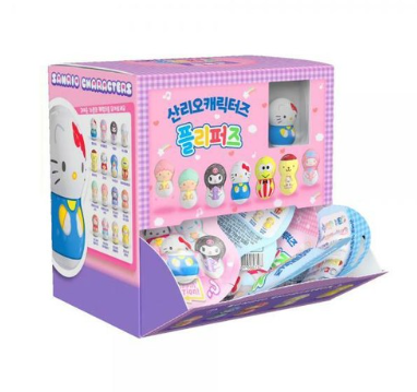 Kẹo Ngọt Sanrio Flippers Jelly Bean Roly Poly 1 Hộp 24+1