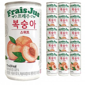 Ilhwa Frejus Sweet Peach 175ml x 60 lon (30 lon x 2 hộp)