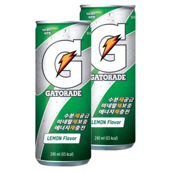 Nước chanh Lotte Gatorade 240ml x 30 lon