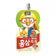 Hồng Sâm Táo Pororo 100ml x 20