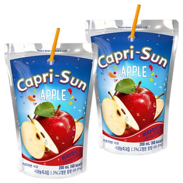 Capri Sun Apple 200ml x 20 miếng (10 miếng x 2 hộp)