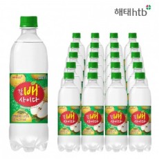 Haitai Galpear Cider 500ml x 20 miếng Nước giải khát có ga hương lê xay