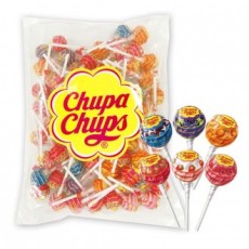 Gói nạp lại Chupa Chups 120 miếng Kẹo kẹo mút Đồ ăn nhẹ kẹo mút