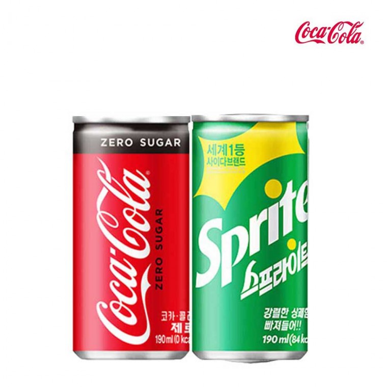 Coca-Cola Zero & Sprite 190ml