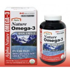 [Nhân sâm nguyên chất Hàn Quốc] Nature Omega3 1001mg x 365 Viên EPA+DHA 700mg / Omega 3