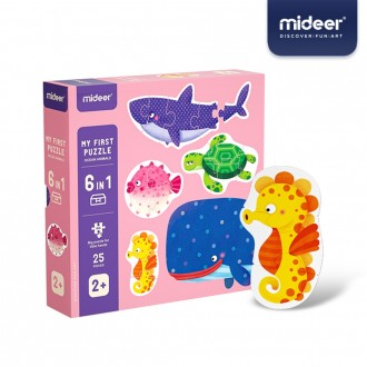 mideer Trò chơi giải đố đầu tiên của tôi Sea Friends MD3190