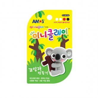 Làm gấu koala bằng đất sét mini Amos