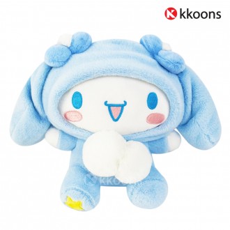 Búp bê Sanrio Búp bê Cinnamoroll dễ thương Phiên bản pastel 25cm