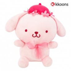 Búp bê Sanrio Pom Pom Purin Hoa anh đào phiên bản mùa xuân Búp bê 25cm