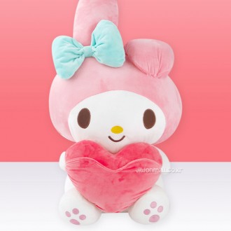 Sanrio My Melody Heart Plush Toy (Lớn)