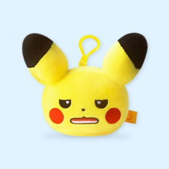 Móc túi mặt Pikachu Soft Pokemon 4