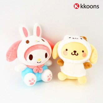 Nhẫn túi sang trọng hình chú chuột hamster dễ thương Sanrio Pom Pom Purin