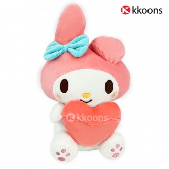 Sanrio Plush My Melody Mamel Heart Trang phục 25cm