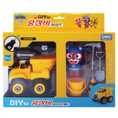 Iwings Little Hero Super Jack DIY Thiết bị nặng Bê tông trộn sẵn Làm quà tặng cho trẻ em