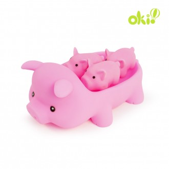 Đồ chơi tắm gia đình Okio Pig