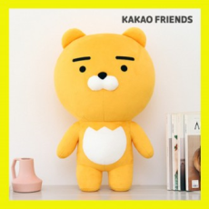 [Sản phẩm phổ biến nhất] Kakao Friends Ryan Doll Lớn 60cm Kỷ niệm bạn gái Búp bê ngủ lớn Quà tặng búp bê dễ thương